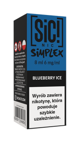 Жидкость SIC! NIC 8ml - Blueberry Ice 6mg