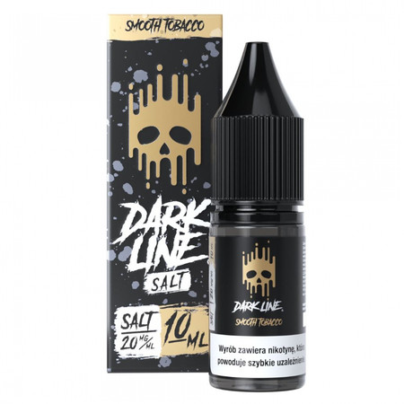 E-liquid Dark Line Salt 10ml - Smooth Tobacco 20mg