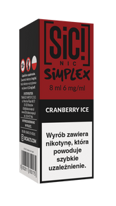 E-Liquid SIC! NIC 8ml - Cranberry Ice 6mg