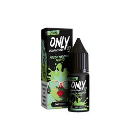 E-liquid Only Double Salt 10ml - Fresh Menthol Mojito 20mg