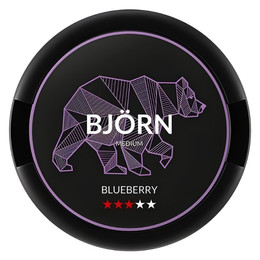 Nicotine pouches BJORN Blueberry 9,1mg