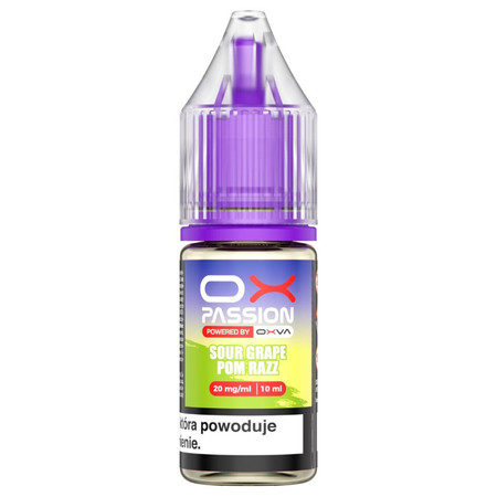 E-Liquide OX Passion 10ml Sour Grape Pom Razz 20mg