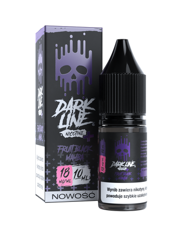 E-liquid Dark Line Nicotine+ 10ml - Fruit Black Mamba 18mg