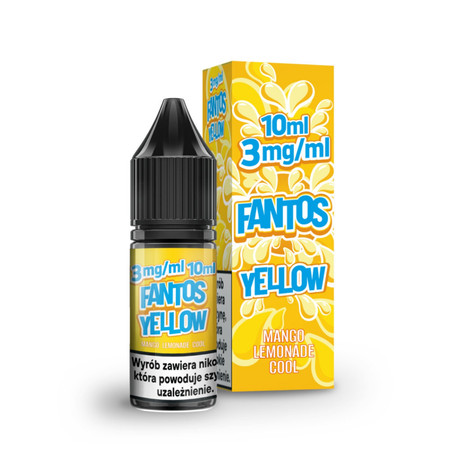E-liquid Fantos 10ml - Yellow Fantos 03mg