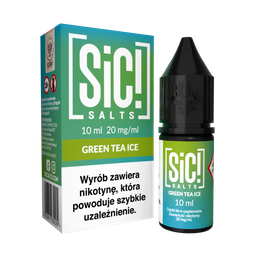 E-liquid SIC! Salt 10ml - Green Tea Ice 20mg