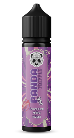Лонгфилл Panda Tripple 10/60ml - Owoce lasu Malina Jeżyna