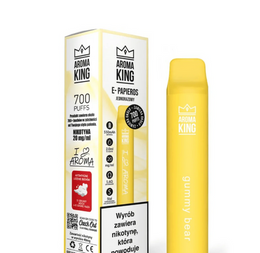 Jednorázová e-cigareta AROMA King I LOVE Gummy Bear 20mg