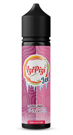 Longfill Izi Pizi 6/60ml - Malina Żelki ICE