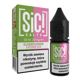 E-liquide SIC! Salt 10ml - Elderflower Lychee 20mg