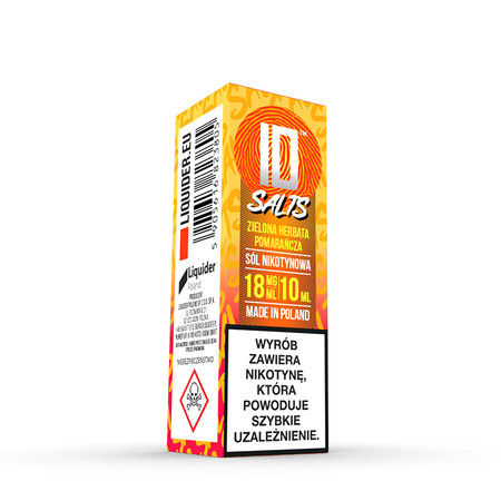 Liquid ID SALTS Zielona Herb Pomar 18mg 10ml