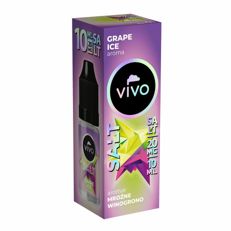 Рідина VIVO Salt 10ml - Grape Ice 20mg