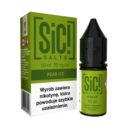 Liquid SIC! Salt 10ml - Pear Ice 20mg
