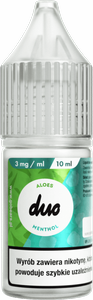 E-Liquid DUO 10ml - Aloes Menthol 3mg