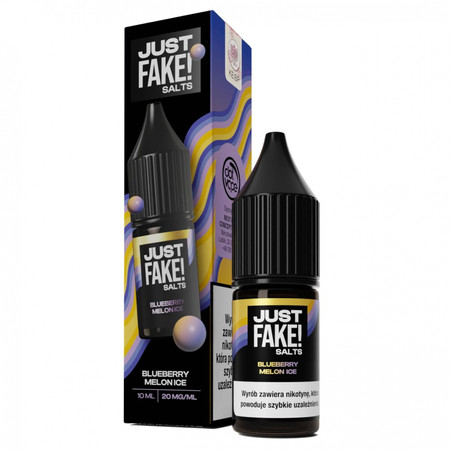 Lichid JustFAKE! Salts 10ml Blueberry Melon ICE 20mg