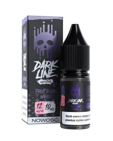 E-liquid Dark Line Nicotine+ 10ml - Fruit Black Mamba 12mg