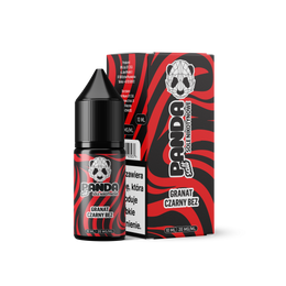 Liquid Panda Salt 10ml - Granat Czarny Bez 20mg