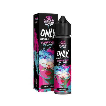 Longfill Only Double 6/60ml - Bubble Gum Ice Candy