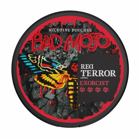 Sachets de nicotine BAD MOJO Red Terror 4/4 EXORCIST