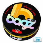 Pliculețe cu nicotină BAGZ Mango Lassi 6/6 BLACK MEGA