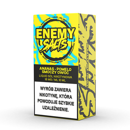 E-liquide Enemy Salts 10ml - Ananas Pomel Smocz Owo 18mg