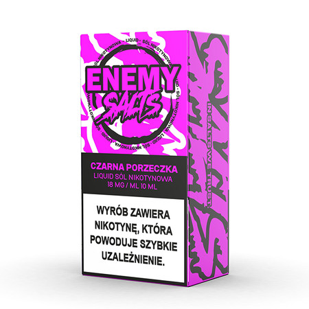 Liquid Enemy Salts Czarna Porzeczka 18 mg 10ml