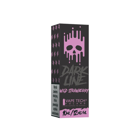 E-liquid Dark Line 10ml - Wild Strawberry 12mg