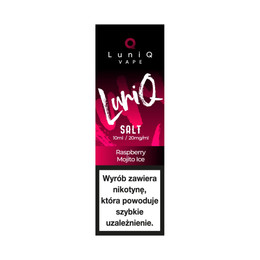 Liquid Luniq Salt 10ml - Raspberry Mojito Ice 20mg