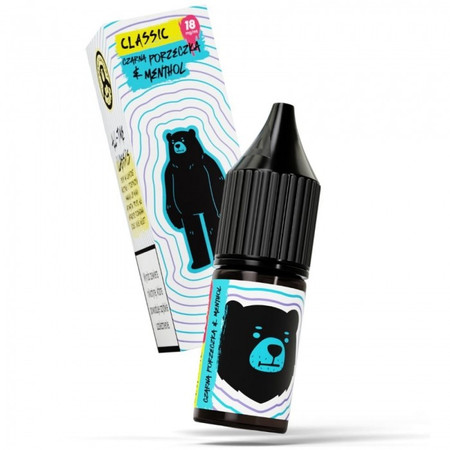 E-liquid GO BEARS Classic 10ml - Czarna Porzeczka Menthol 18mg