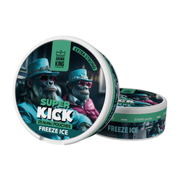 Saszetki nikotynowe Aroma King NoNic Super Kick - Freeze Ice 5mg