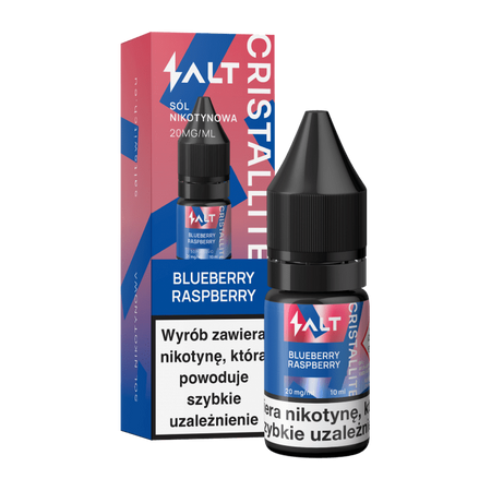 E-Liquid Crystallite 10ml - Blueberry Raspberry 20mg