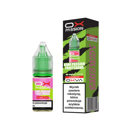 Жидкость OX Passion 10ml - Kiwi Passion Fruit Guava 20mg