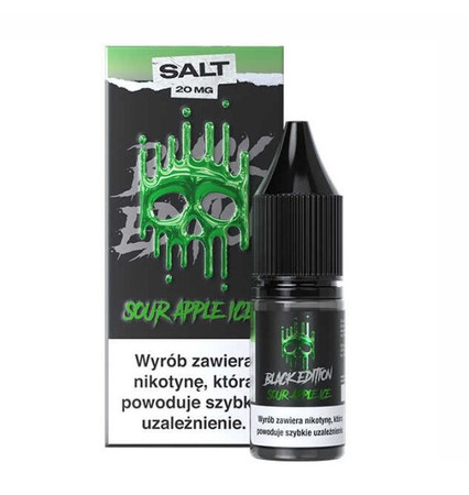 Liquid Dark Line Black Edition Salt 10ml - Sour Apple Ice 20mg