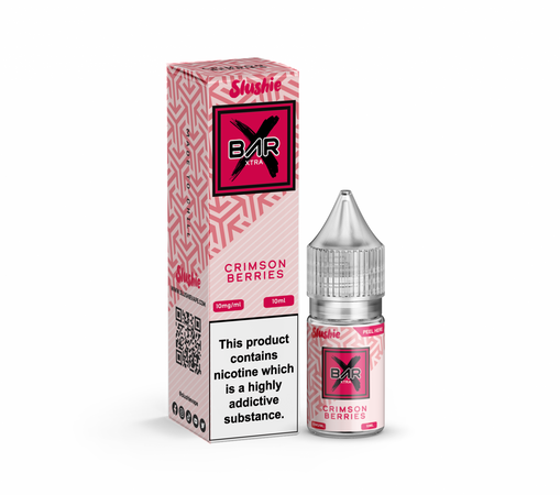 E-liquid Slushie Bar Salt 10ml - Crimson Berries 20mg