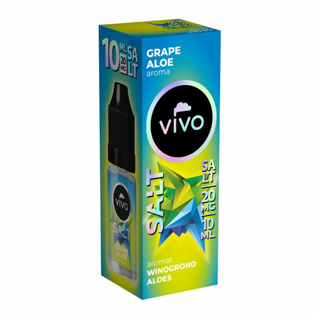 Рідина VIVO Salt 10ml - Grape Aloe 20mg