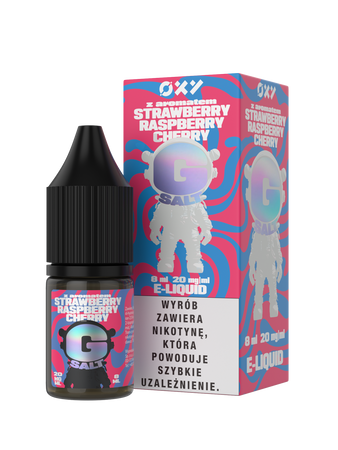 E-Liquid Oxy 8ml - Strawberry Raspberry Cherry 20mg