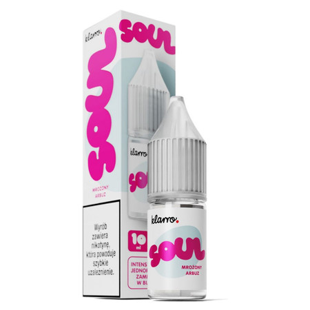 E-Liquid Klarro Soul Salt 10ml - Mrazený Melón 20mg
