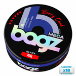 Nicotine sachets BAGZ Berry Cool 6/6 BLACK MEGA