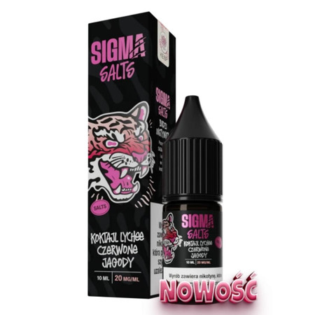 Lichid Sigma Salt 10ml - Cocktail Lychee Fructe Roșii 20mg