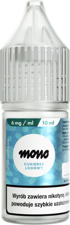 E-liquide MONO 10ml - Cukierek Lodowy 6mg