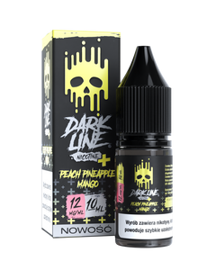 E-liquid Dark Line Nicotine+ 10ml - Peach Pineapple Mango 12mg