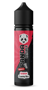 Longfill Panda Double 10/60ml - Granat Czarny Bez