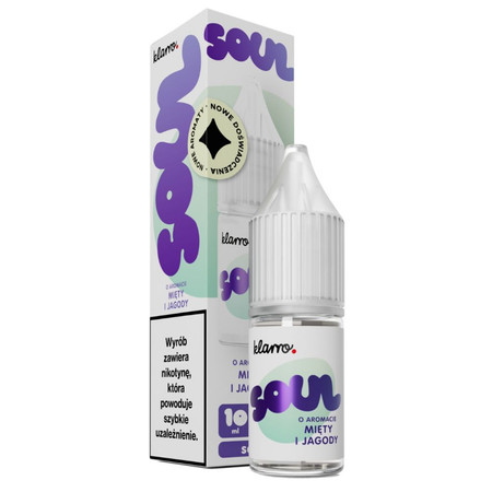Рідина Klarro Soul Salt 10ml - Mięta Jagoda 20mg