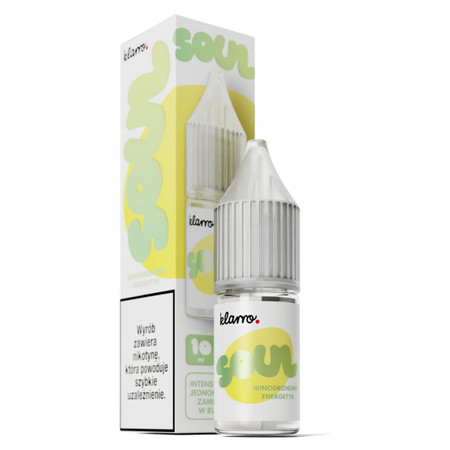 E-Liquid Klarro Soul Salt 10ml - Szőlős Energiaital 20mg