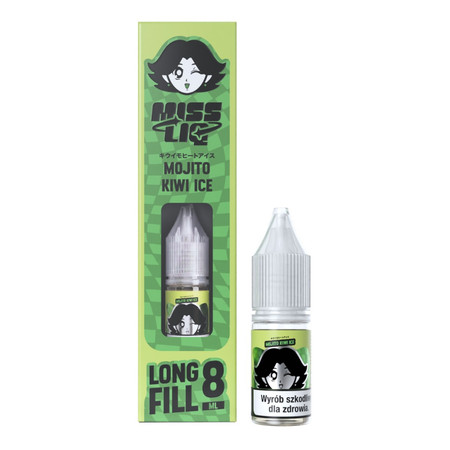 Longfill MissLiq 8ml - Mojito Kiwi Ice