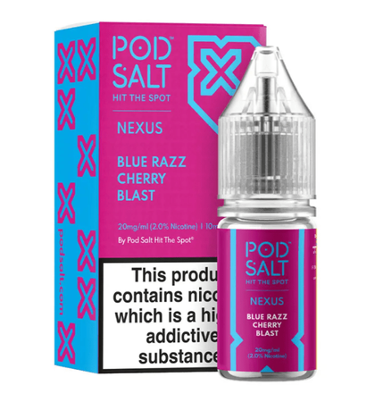 E-liquid Pod Salt Nexus 10ml - Blue Razz Cherry 20mg