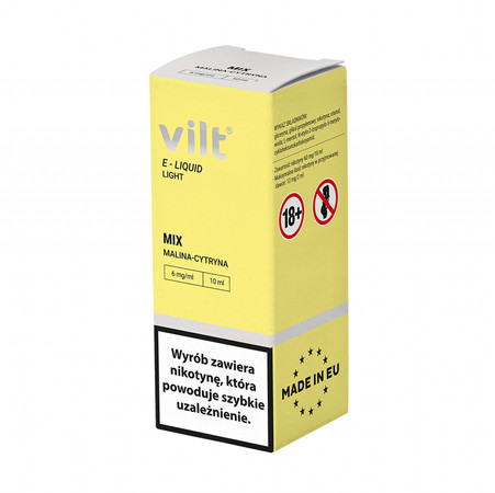 E-liquid VILT 10ml - Mix Malina Cytryna 06mg