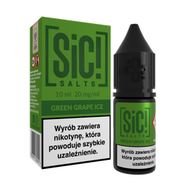 E-liquid SIC! Salt 10ml - Green Grape 20mg