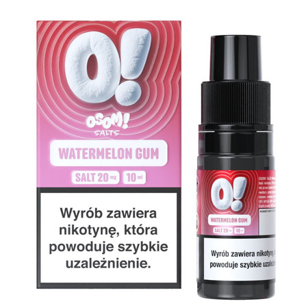 E-liquid OSOM! SALTS 10ml - Watermelon Gum 20mg