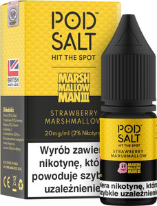 Liquid Pod Salt Fusion 10ml - Strawberry Marshmallow 20mg