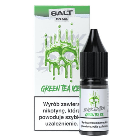 E-liquid Dark Line Black Edition Salt 10ml - Green Tea Ice 20mg